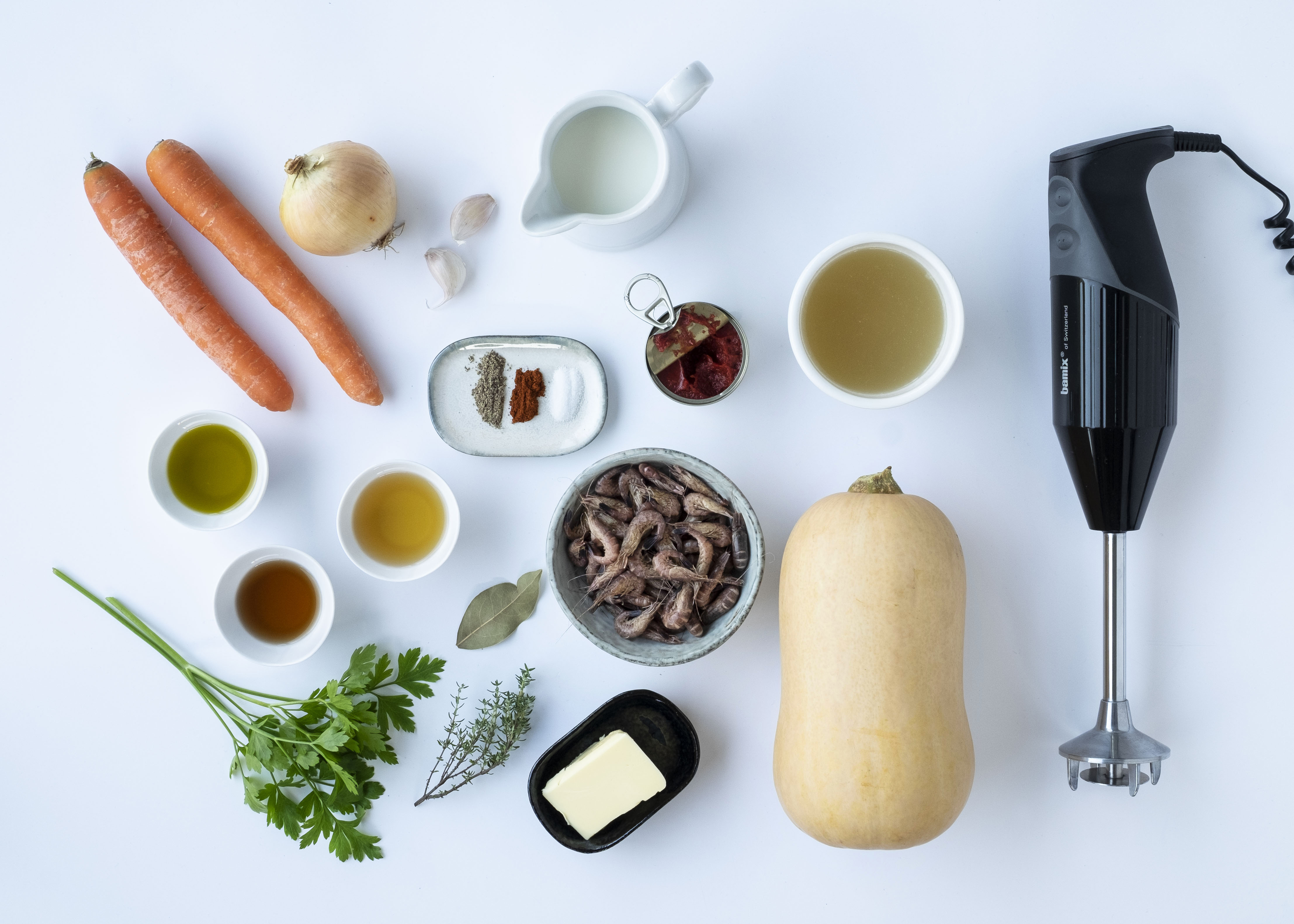 Pompoen Garnalenbisque