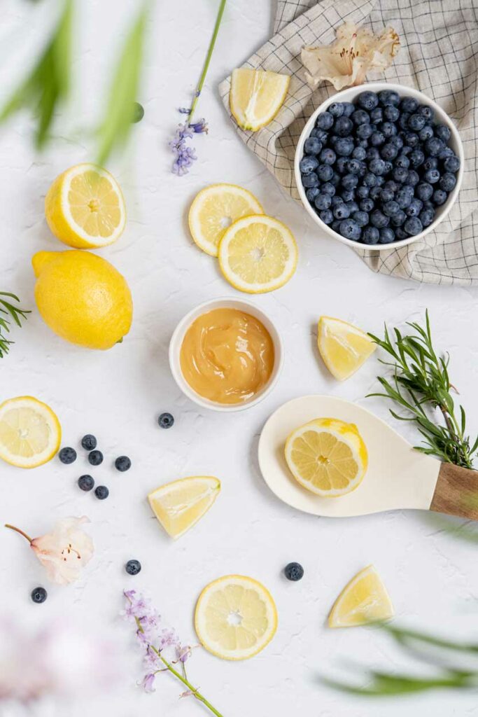 bamix reuzenpancake met bosbessen